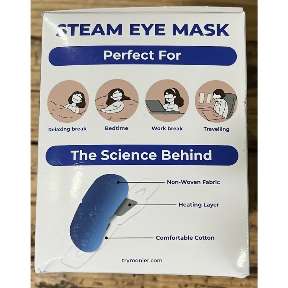 Monied Steam Eye Mask Self Heating (2)